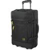 JASLEN - Valigia Bagaglio a Mano 55x40x20 Semirigido. Trolley Bagaglio a Mano. Valigie Trolley Piccolo da Viaggio. Materiale Polyester Resistente e Super Leggero, Nero