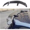 FGMSSOUG Spoiler Posteriore per Auto Ford Fiesta (2000 2001 2002 2003 2004 2005 2006 2007 2008 2009), Accessori Esterni per Labbro Del Portellone Posteriore,Carbon Fiber Look