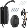 Calenxy Supporto da parete girevole per bicicletta, verticale, Staffa per bicicletta orientabile, portata 30 kg, con design fisso, per garage, leggero, mountain bike, bici da corsa, bicicletta per bambini
