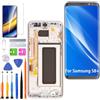 HLYGZX Display per Samsung Galaxy S8+ S8 Plus LCD Schermo di Ricambio TFT, G955F G955FD Schermo Display Touch Digitizer Kit di Riparazione (Senza impronte digitali, Non schermo curvo)