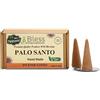 Bless International Palo Santo 100%-Natural-Incense-Cones Handmade-Hand-Dipped Organic-Chemicals-Free for-Purification-Relaxation-Positivity-Yoga-Meditation The-Best-scents (10 Count)