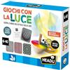 HEADU - Giochi Con La Luce NEW - Scopri le Magie Dell'Ottica e Della Luce | Gioco Educativo Bambini 6 7 8 9 10 Anni, Kit Esperimenti Scientifici per Bambini, Gioco STEM, Made in Italy, Regalo Bambino