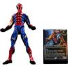 Marvel Legends Series Magic: The Gathering, giocattolo action figure di Spider-Man ferito in battaglia da 15 cm e carta con foil esclusiva collezionabile per gioco di carte