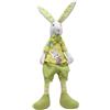 Generic Bunny di Pasqua - Decorazioni di Pasqua di coniglietto a gamba lunga, simpatici coniglietti per pascoli con gamba lunga | Bambola di coniglio fatta a mano, 16,5 pollici, a