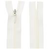 Aerzetix - C61104 - Set di 20 Cerniere Invisibili 60cm - Colore: Latte Bianco - Non separabili con tiretto Palla da Rugby Materia inestensibile - Cerniera Lampo