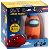 Among Us Figure da collezione con accessori - Serie 2 (arancione) 17cm