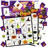 OPEIXSAYKOC Bingo di Halloweens, Carte da Gioco per Feste di Bingos di Halloween
