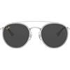 Ray-Ban 0RB3647N Occhiali, Argento, 51 Unisex-Adulto