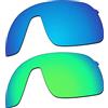 EZReplace Lenti di ricambio per occhiali da sole Oakley Sutro Lite OO9463 (lenti polarizzate) - adatte a Oakley Sutro Lite Frame (Ice Blue+Spring Green), Blu ghiaccio + verde primavera, Taglia unica