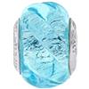 Linea Italia Venetiaurum - Charm Murrina in Vetro originale di Murano e argento 925 adatto a bracciali componibili - Gioiello made in Italy certificato