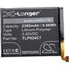 vhbw 1x batteria compatibile con Alcatel 1X Dual SIM LTE, 1X Dual SIM, 1X, 5059T, 5059J, 1X LTE smartphone cellulare (2300mAh, 3,85V, Li-Poly)