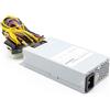 SIMPLETEK - Alimentatore 250W FLEX ATX per HTPC Mini ITX | Formato Slim 1U | con Ventola | Adatto a Case mATX SFF