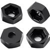 ZHRCFUN Set di 4 adattatori per mozzi esagonali da 8 mm a 12 mm, per Losi Mini-T 2.0. Mini-B 1/16 1/18 RC Off-Road Auto Camion