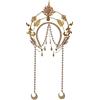 BLESSUME Alone Corona Maria Dea Fascia per Capelli da Donna Halloween Costume Dea Copricapo (Stile #11)