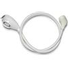 Croydex Push-Fit Mono Freeway Spray, Flusso Regolabile, Due Funzioni, Bianco