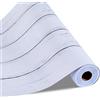 VEVOR Carta da Parati Adesiva Decorativa 45 cm x 12 m, Rotolo di Carta da Parati Autoadesiva in Vinile, Impermeabile, per Rivestimenti Murali, Camere da Letto, Cucine, Uffici, Colore Legno Bianco