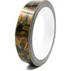Finest Folia 8,5 metri Nastro decorativo autoadesivo in carbonio forgiato lucido per auto, camion, moto, barche, modellismo, fai da te, decorazione, resistente alle intemperie (oro lucido in carbonio