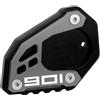 MotHeart Robusto Cavalletto Laterale Ingrandimento per Nord 901 2021-2024 Accessori di Supporto Moto Cavalletto Laterale Poggiapiedi Kickstand Piastra di Sicurezza Accessori (Grigio)