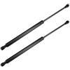 QUARKZMAN 2 Pz Ammortizzatori Molla A Gas Per Renault Clio II 1998-2005 | 7700842256 Acciaio Al Carbonio Nero Posteriore 41.5/25.5cm 18mm 8mm Per Clio II BB0/1/2 Impermeabile Facile Installazione