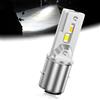 NHHEO Lampadina BA20D H6 LED Moto, 6500K Bianco&Ambra Luminosità 300% Moto Hi/Lo Beam 24SMD 3570 Chip Plug and Play(1Pcs)