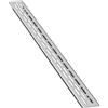 sossai® Griglia di ventilazione in alluminio - Alucratis (1 pezzo) | Rettangolare - dimensioni: 37,5 x 2,4 cm | Colore: inox | areazione