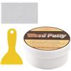 SEISSO 200g Stucco per Legno Bianco, Stucco Riempitivo | Kit Riparazione Mobili in Legno, Verniciabile e Carteggiabile,Per Riparare Fori, Graffi, Crepe