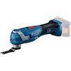 Bosch Professional 18V System Utensile multifunzione a batteria GOP 18V-34 (motore brushless, Vibration Control, impugnatura sottile da 180 mm, incl. 1 lama, senza batteria/caricabatteria)