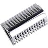 OTKSMDYY YAQI 316 Acciaio Inossidabile Lucidato Compatibile Con La Testina Del Rasoio Di Sicurezza Mellon Con Lama Da 0,40 Mm, Strumento Di Rasatura Di Precisione For Barbiere (33 G)