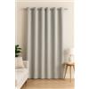 GX GARGIX Pannello tenda in velluto con anelli in metallo, 140CM x 280cm, semi-trasparente, pannello singolo, Vari Colori (Velut-4)