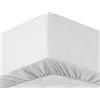 Sleepwise Premium - Lenzuolo Con Angoli, Coprimaterasso, 100% Microfibra Di Pile, Materassi Alti Fino A 30 cm, Öko-Tex, Senza Sostanze Nocive, Adatto Ad Allergici, Bianco, 180-200x200cm