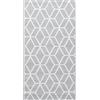 vidaXL Tappeto da Esterni ARAKIL Grigio 80x150 cm in PP