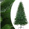vidaXL Albero Natale Artificiale Aghi Realistici 150cm Verde Addobbi Natalizi