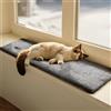 Mora Pets Tappetino riscaldante gatto Coperta autoriscaldante Cuscino per gatti e cani Tappeto riscaldante Senza elettricità e batterie Coperta termica Rimovibile e Lavabile 90 x 28 cm
