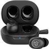 JLab JBuds Mini Cuffie Bluetooth In Ear Piccole, Auricolari Senza Fili, 20H+ di Autonomia, IPX4 True Wireless Earbuds con Suono Personalizzabile EQ3, Custodia Ricarica, Nero