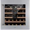 Klarstein Cantinetta Vino Refrigerata a Zona Singola per Interno/Esterni, Frigo Bar, Cantina Vino con Vetrina, Mini Frigo con Protezione UV, Frigorifero Piccolo Touch Control 5-20°C, 92L 36 Bottiglie