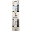 LE AMAZZONI STORE KIT RIPARA SEDIA TIRANTE SEDIE TIRANTI SCALA MOBILI BLISTER 4 BARRE RINFORZO MOBILIO PRIGIONIERI PER GAMBE SEDIE SET BARRE FILETTATE PER SEDIE