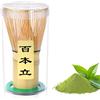 Alyvisun Frusta Matcha con 76 Punte, Chasen Artigianale, Fruste Tradizionali per un'Esperienza di Matcha Liscia e Schiumosa, Perfetta per la Cerimonia del Tè