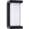 M Ledme - Applique LED Metse da 10W per esterni, luce calda 3000K, impermeabile IP54, lampada moderna per giardino, patio e terrazza