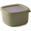 Snips, Aroma Box Contenitore Alimenti 1L Salva Freschezza, Impilabile, Microonde e Lavastoviglie, Box per Alimenti 15x15x8.5 cm, Verde, Made in Italy