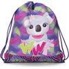 Franco Cosimo Panini WWF - Sacca Coulisse Ufficiale WWF, Compatta e Versatile, Ideale per Palestra, Scuola, Viaggi, Portamerenda, Idea Regalo Bambini e Ragazzi, 35x42x2 cm, Rosa