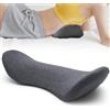 Zinueen Cuscino lombare ortopedico in memory foam cuscino lombare per dolore alla schiena - ergonomico, traspirante per letto, auto, sedia da ufficio e divano