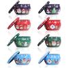 Yisscen Barattoli per candele di Natale, 8Pcs barattoli vuoti, mini barattolo di metallo con coperchio, per festa di compleanno, caramelle, candele fai da te (2,2 OZ)