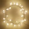 Lights4fun Filo di 30 Stelle Illuminate a LED