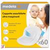 MEDELA ITALIA SRL COPPETTE ASSORBILATTE ULTRA-TRASPIRANTI 60 PEZZI