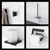 Viverso x add set accessori bagno 4 in 1, VA3000MB+VA2100MB+VA1100MB+VA4000MB, x add nero opaco [Accessori Bagno > Set di accessori da bagno]