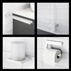 Viverso x add set accessori bagno 4 in 1, VA3000MW+VA2100MW+VA1100MW+VA4300MW, x add bianco opaco [Accessori Bagno > Set di accessori da bagno]