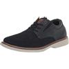 Nunn Bush Otto Plain Toe Knit Oxford-Scarpe Stringate con Suola Leggera, Uomo, Grigio, 42.5 EU Larga