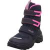 Superfit Snow MAX 8040 - Stivali da neve Gore-Tex con imbottitura calda, 25 EU, colore: Blu/Rosa, Blu Rosa 8040, 25 EU Larga