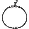 S'Agapõ Bracciale Uomo in Acciaio | Collezione Ripple - SRP81