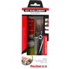 fischer - Kit di sigillatura composto da 1 cartuccia FIS HT II da 300 ml, 1 punta per iniezione, 4 setacci, 4 aste filettate, 4 rondelle e 4 dadi